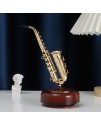 旋轉 管樂樂器 音樂盒 薩士風/小號/圓號 MUSIC BOX